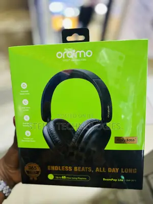 Oraimo Black Wireless Headsets 