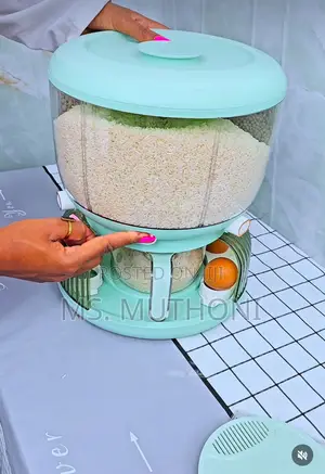 Multifunctional Cereals and Egg Organizer