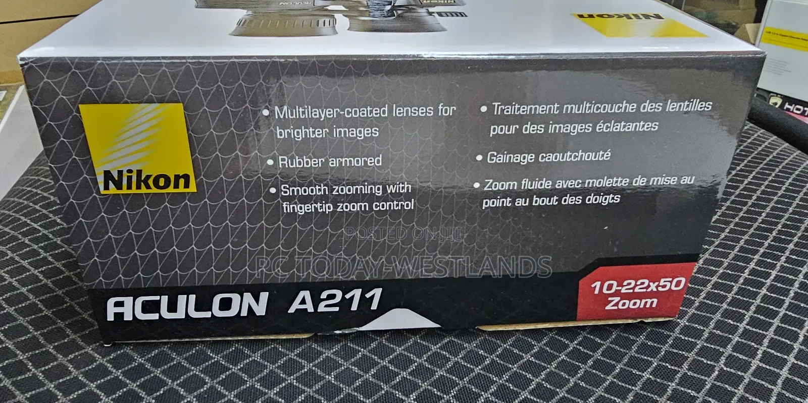 Nikon 10-22x50 Aculon A211 Binoculars
