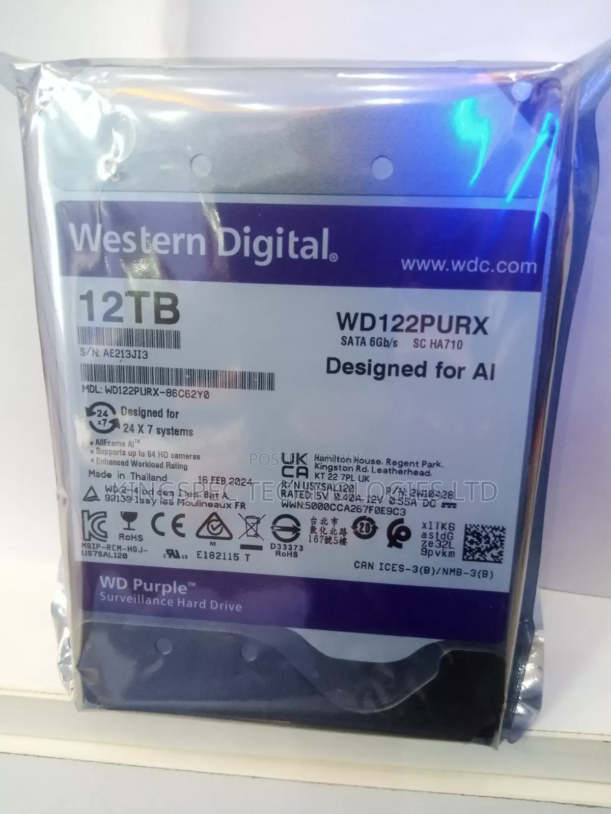Western Digital (Wd) Purple 12
