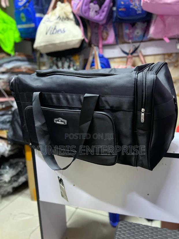 Black' Large Size Big Travel Bags - main view