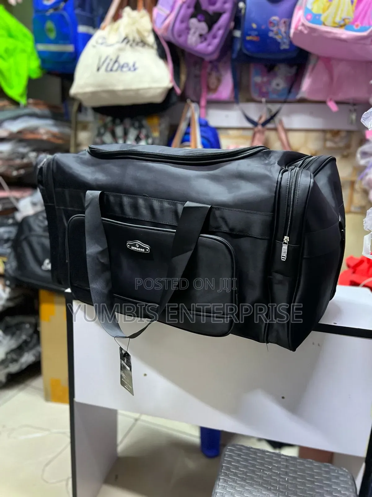 Black' Large Size Big Travel Bags