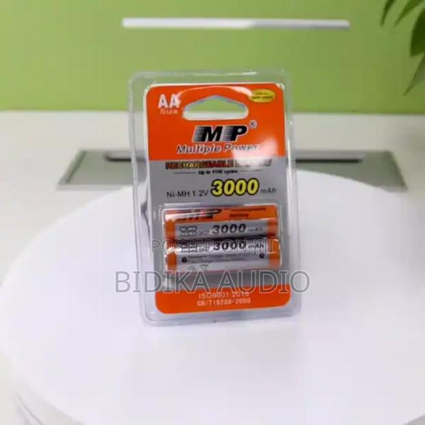Rechargeable Battery Mp Aa 3000 Mah Pair