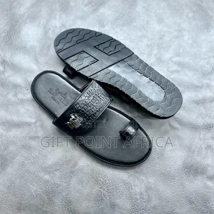 Leather Sandals/Slides for Men