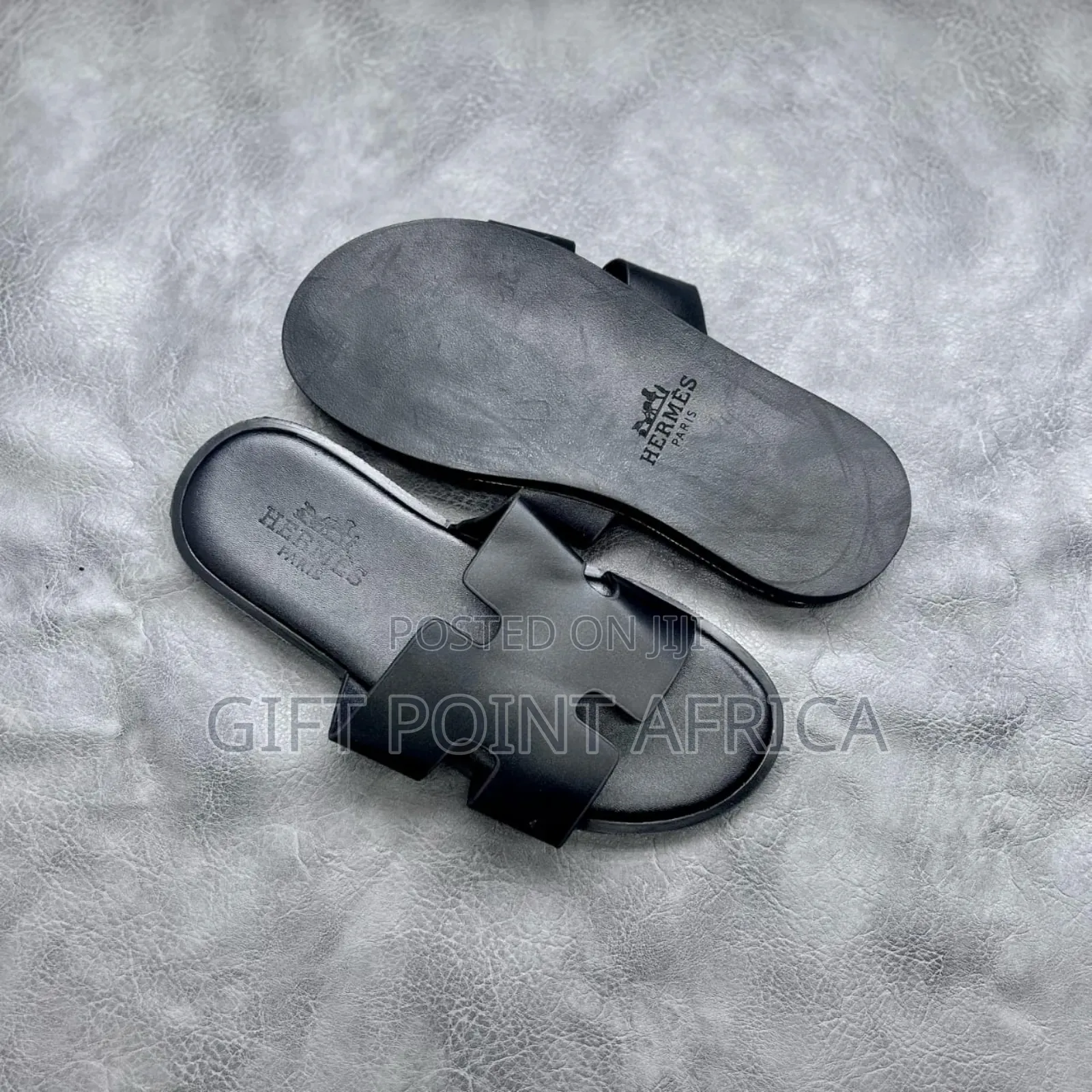 Leather Sandals/Slides for Men