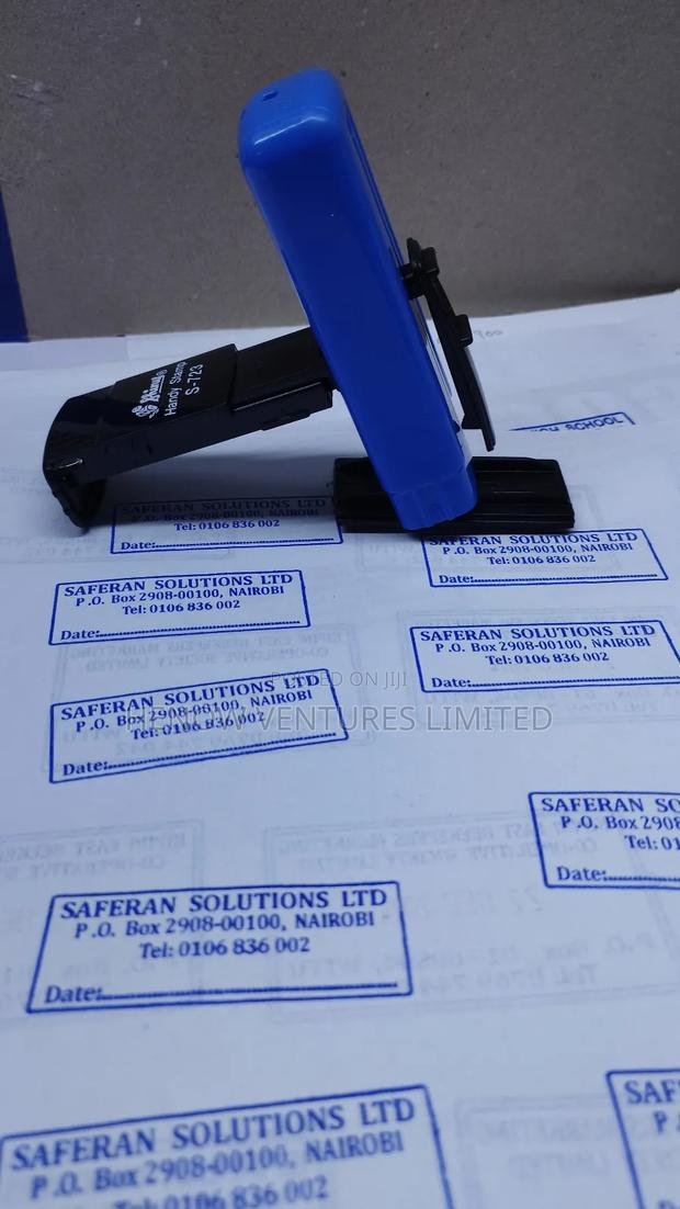 Pocket Self Inking Rubber Stamp - main view