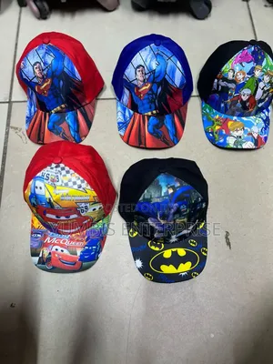 Boys Kids Cartoon Themed Caps