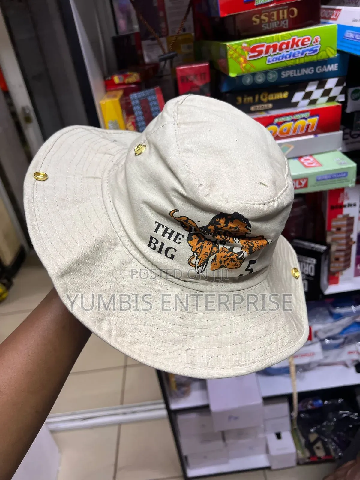 Beige/Khaki Safari Unisex Hats at 500