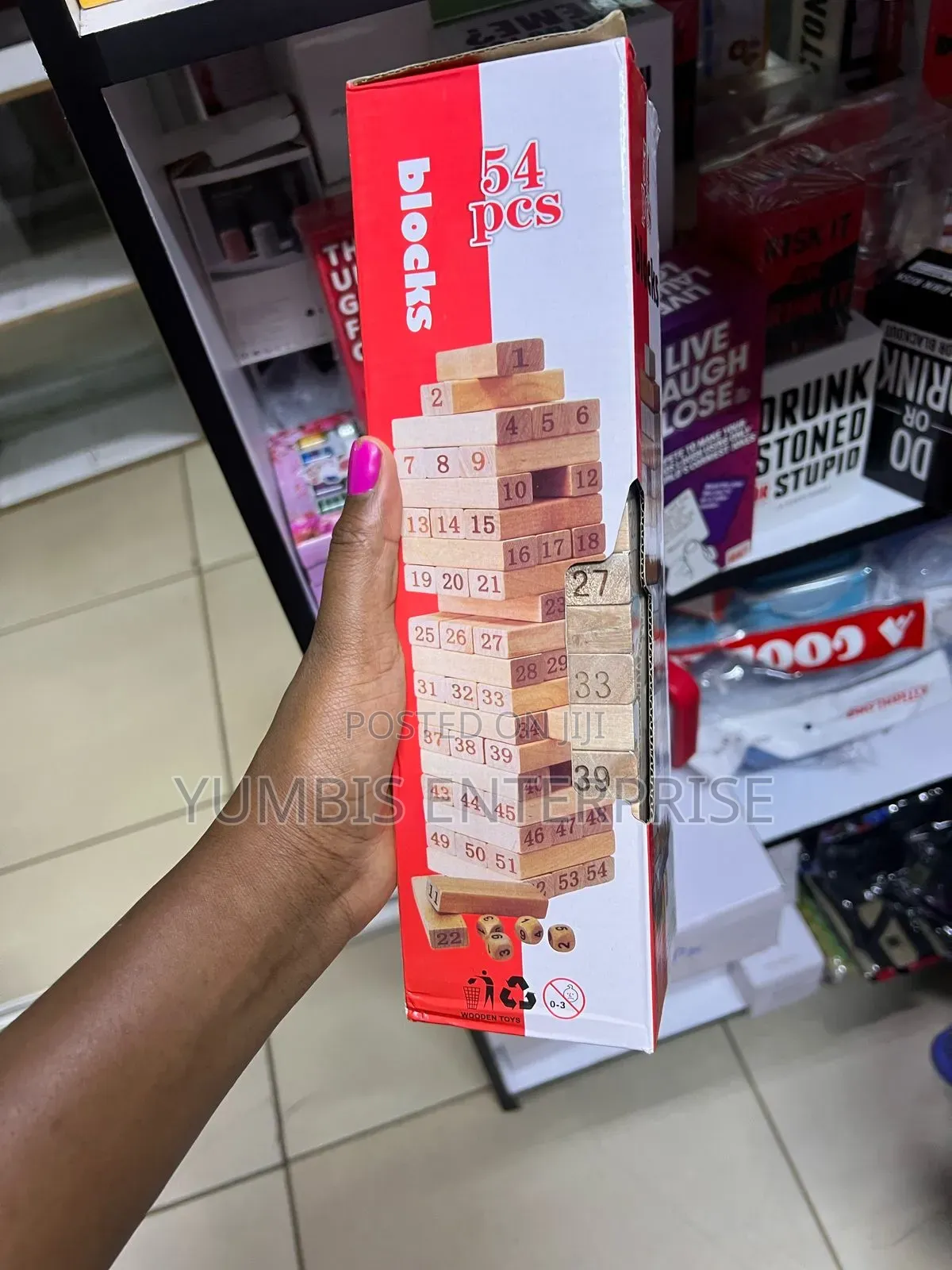 Jenga 54pcs Block Games at 900