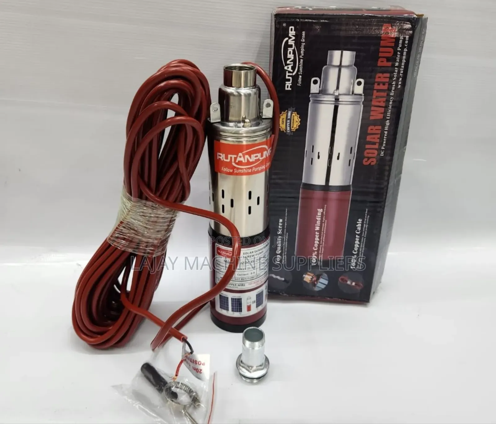 Rutan Submersible Solar Pump 50 250w