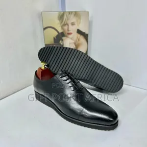 Official Leather Shoes With Rubber Sole