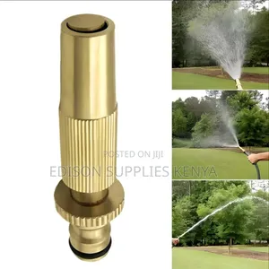 Spray Nozzle Wash Water Gun Garden Brass Hose Connectors Set