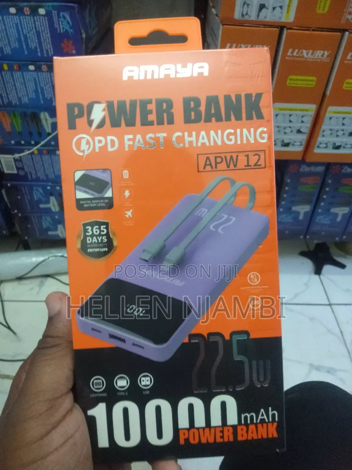 Amaya Power Bank Apw 12
