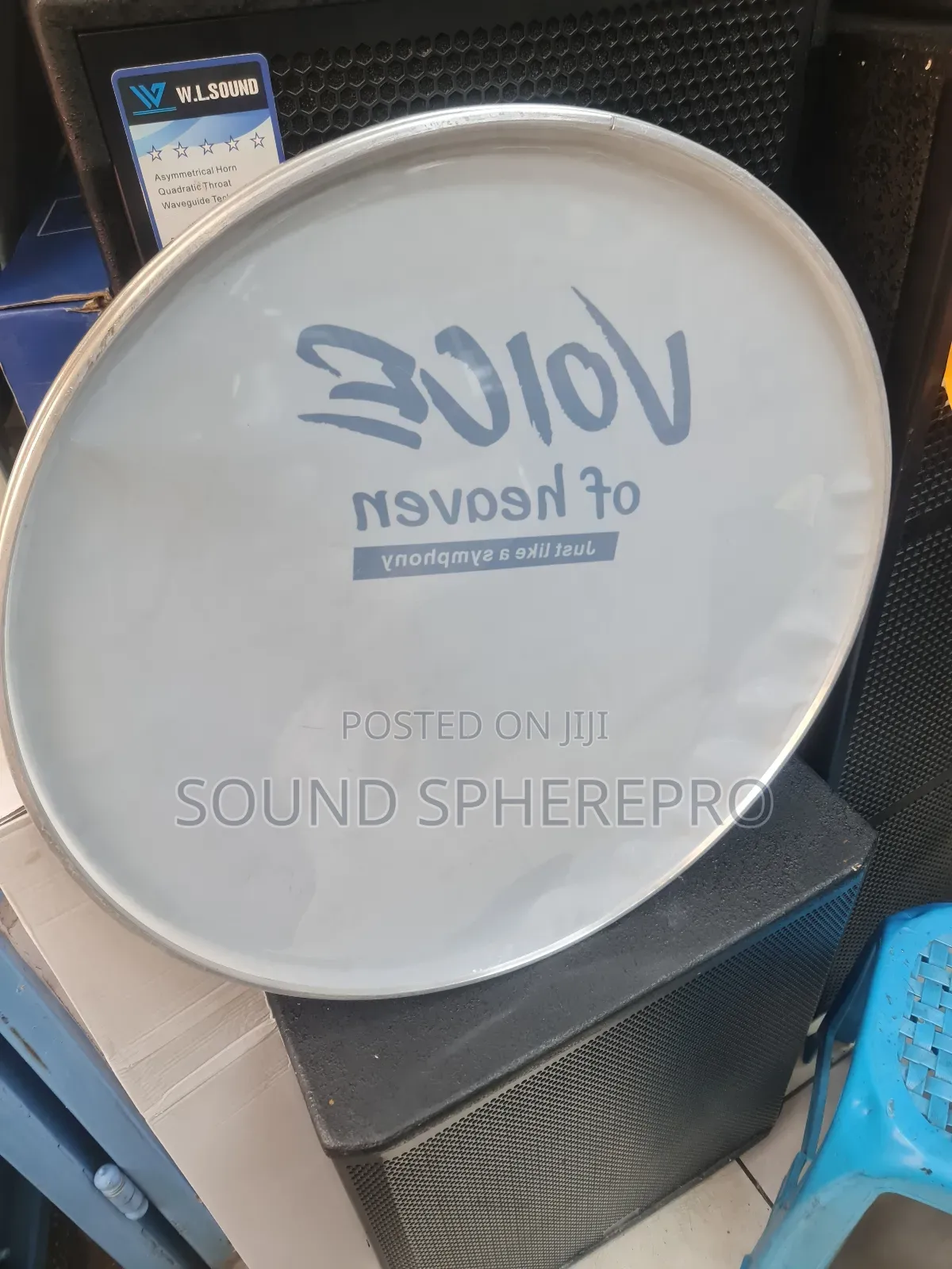 Voh Marching Drum Size 24 Drum Skins
