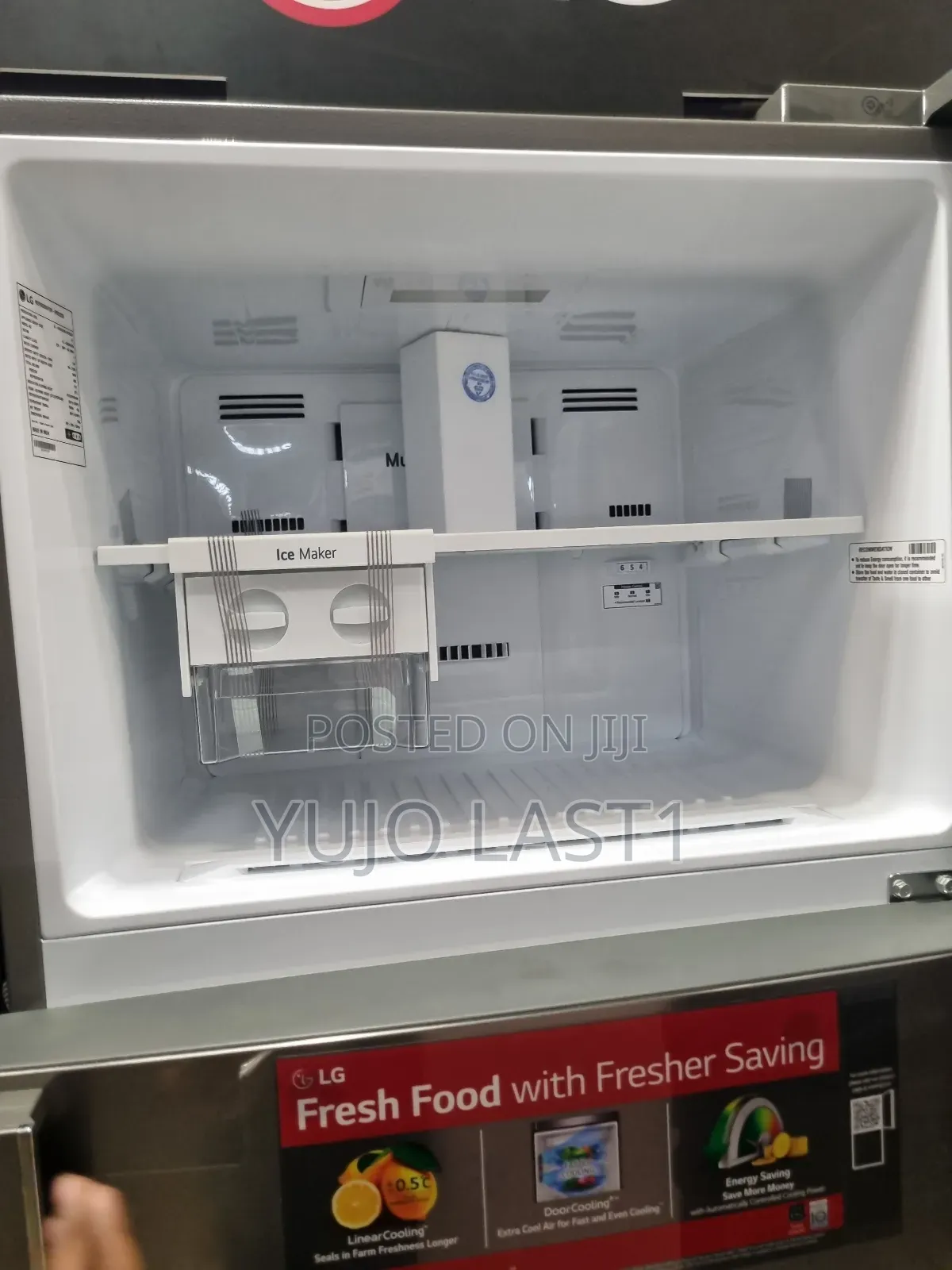 Lg Gl-C652hlcm 438 L Smart Inverter Compr, Linearcoolingtm