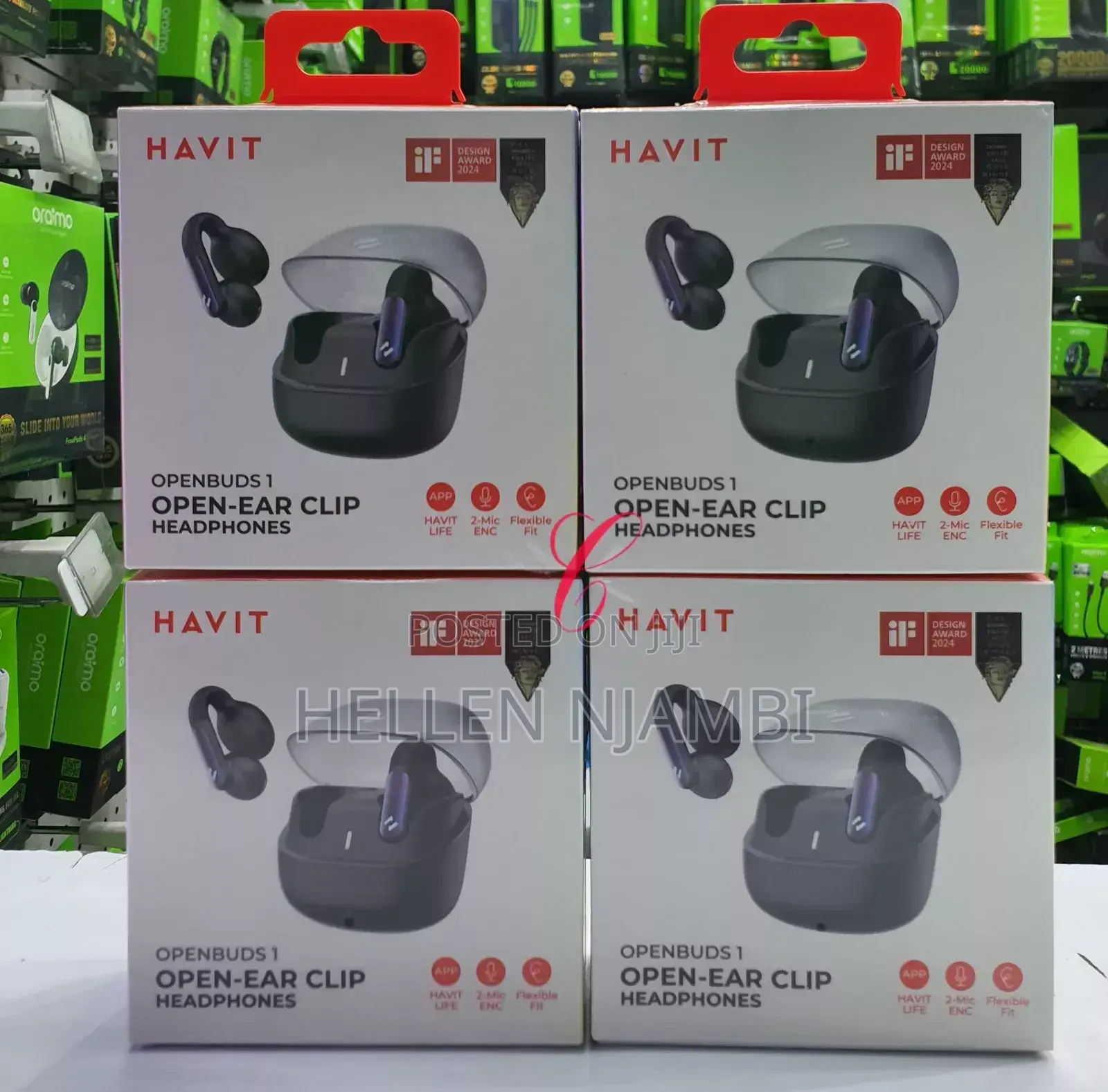 Havit Tw980 Openbuds 1 Open-Ear Clip Headphones