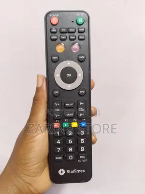 Startimes Remote Control Which Uses Triple a Batteries