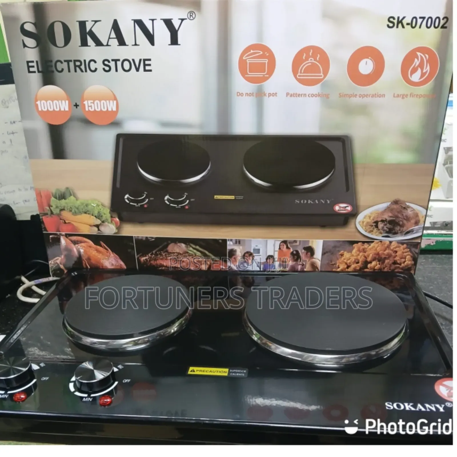 Induction Cooker Sokany Double Cooker