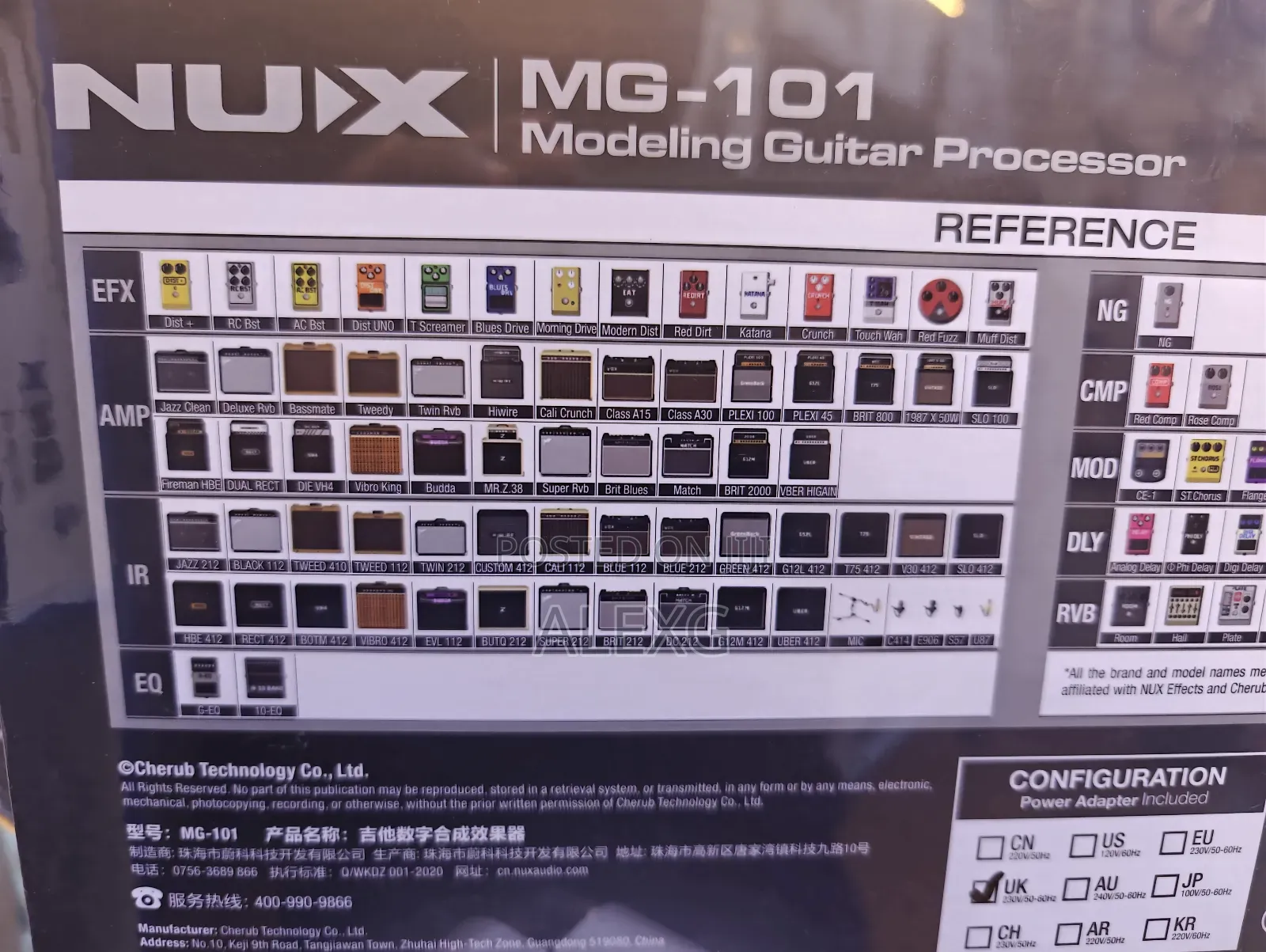 Nux Mg 101 Modelling