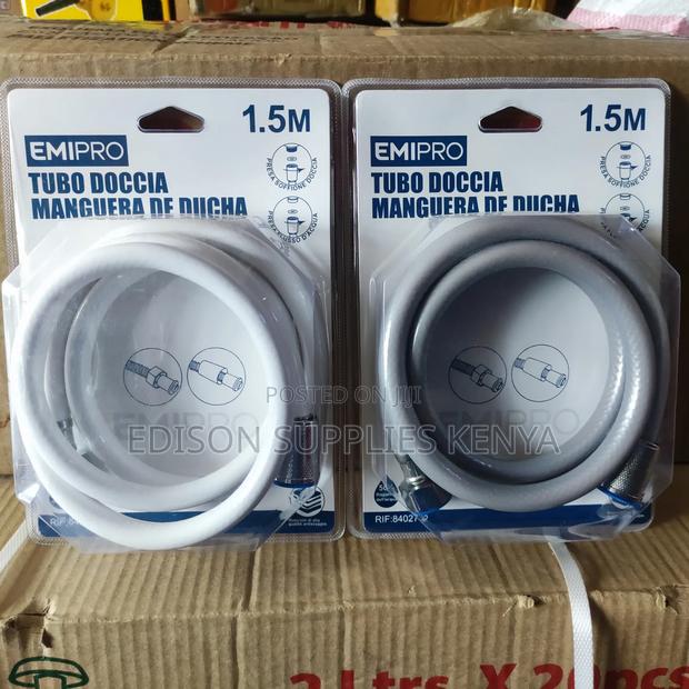 Shower Flex Hose Pipe Water Rustproof Rubber Premium - main view