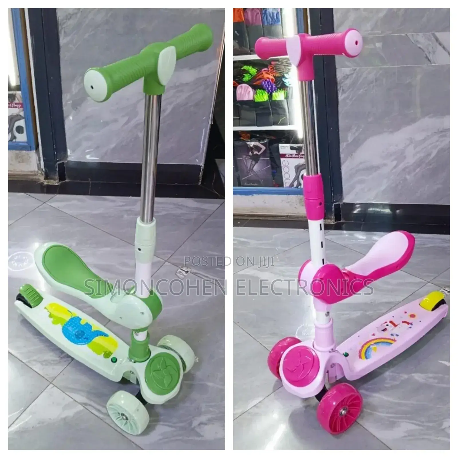 Scooter With Led Lights/Melody