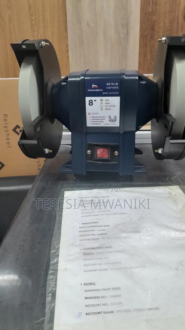 Maxmech  Bench Grinder 8" 650w - thumbnail 3