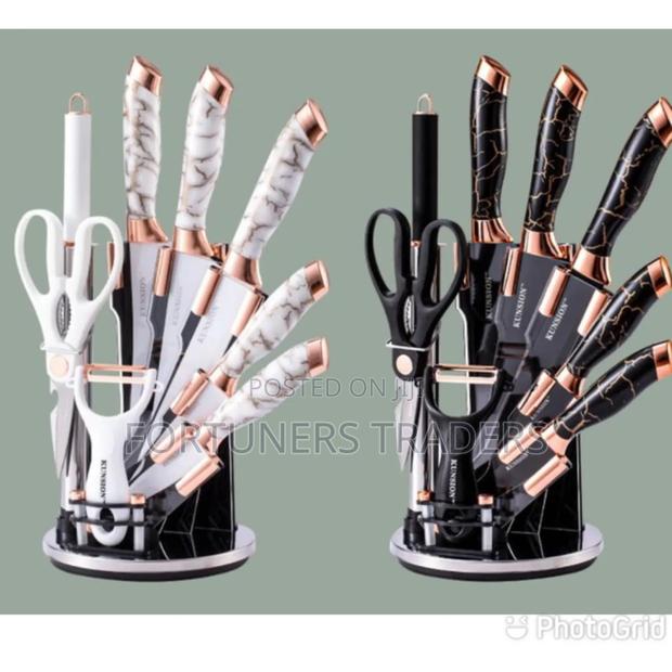 Marble Knife Set