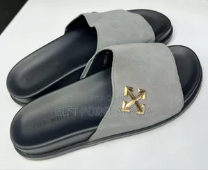 Leather Suede Slides for Men
