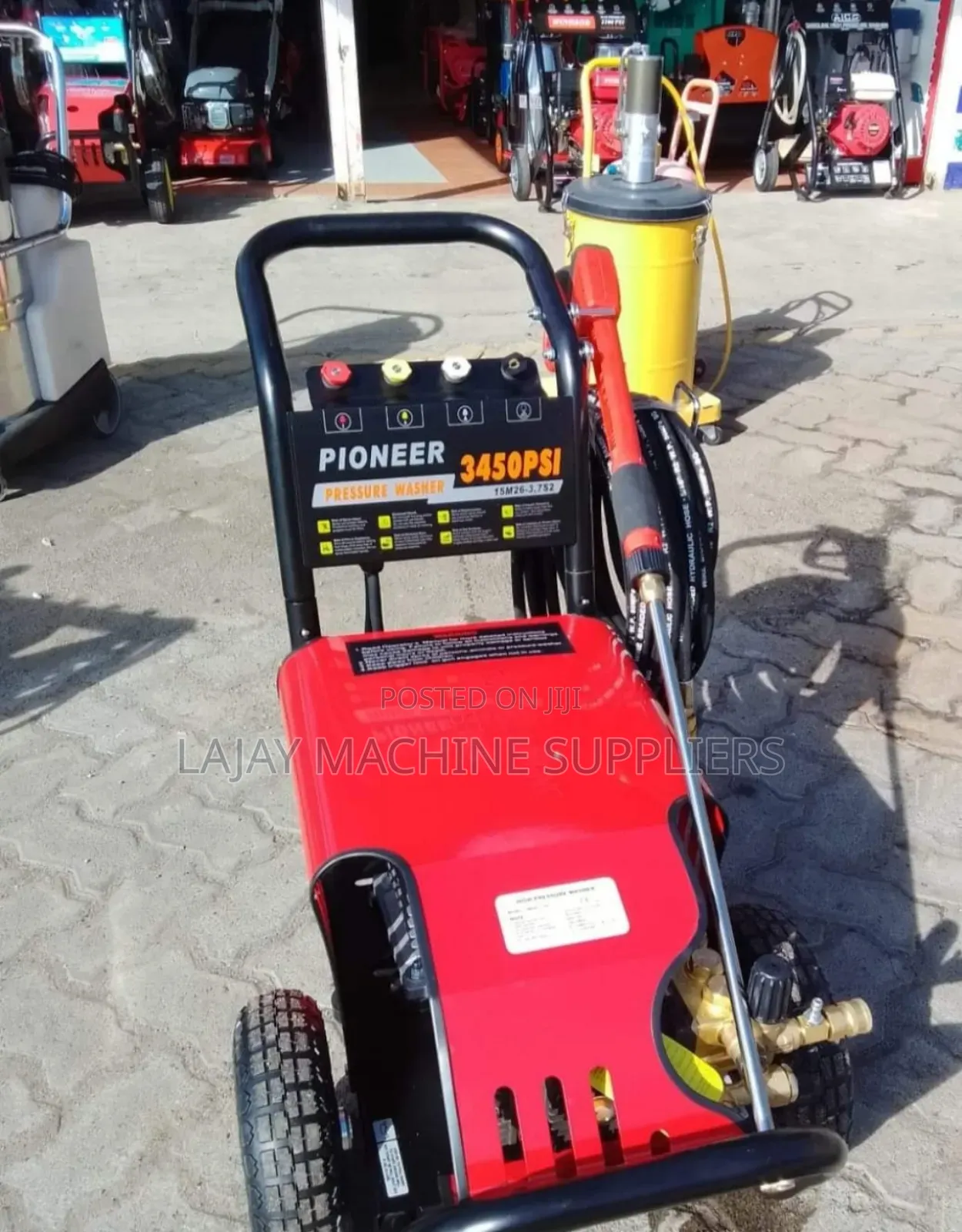 Pioneer 3450psi Pressure Washer 5hp