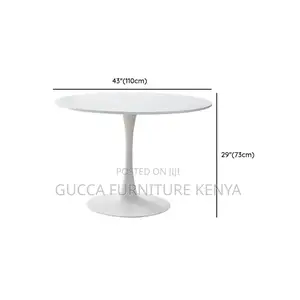 Dining Tables:Trendy Rounded Dining Table for Office Home