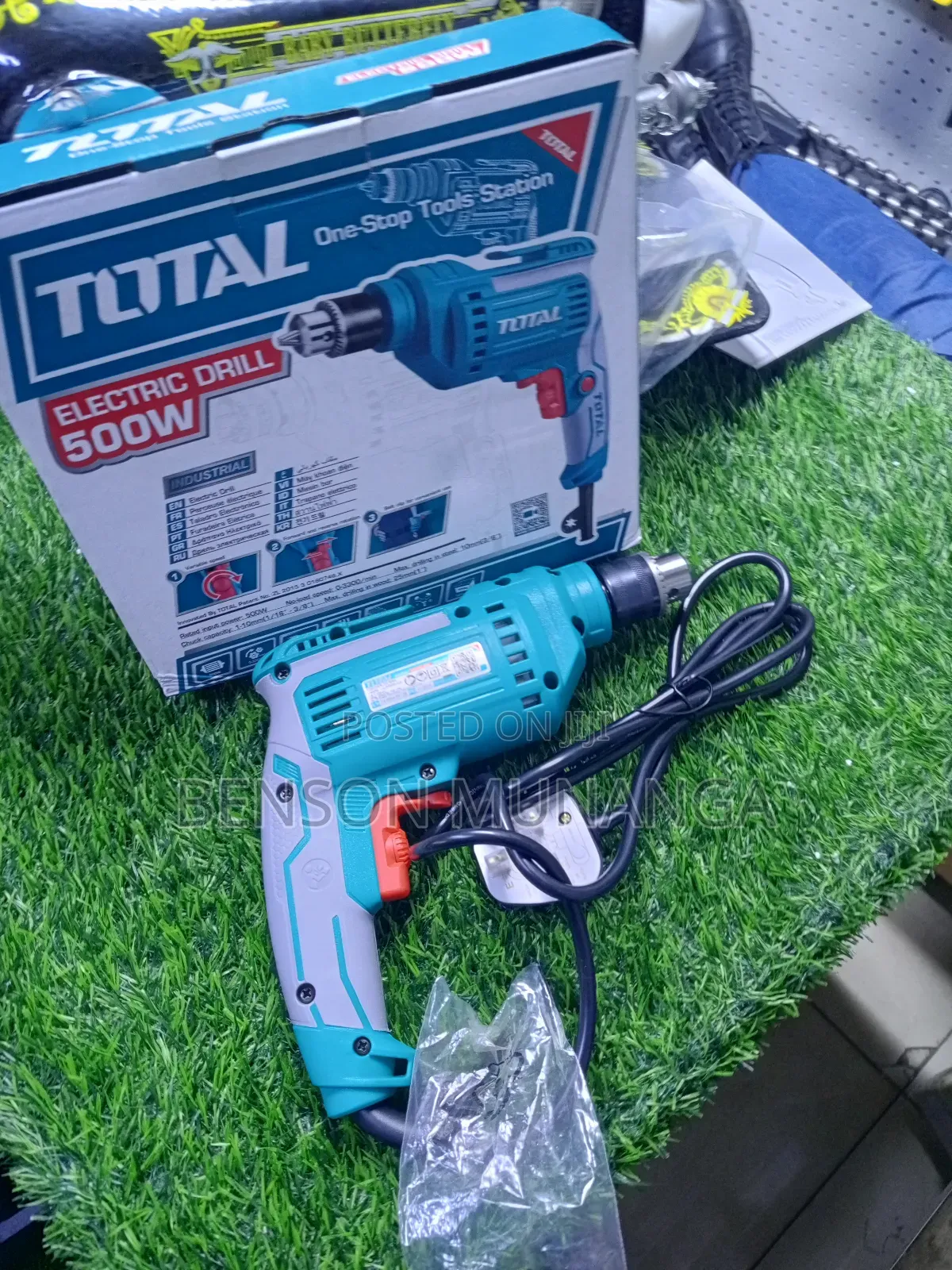 500 Watts Total Corded Drill