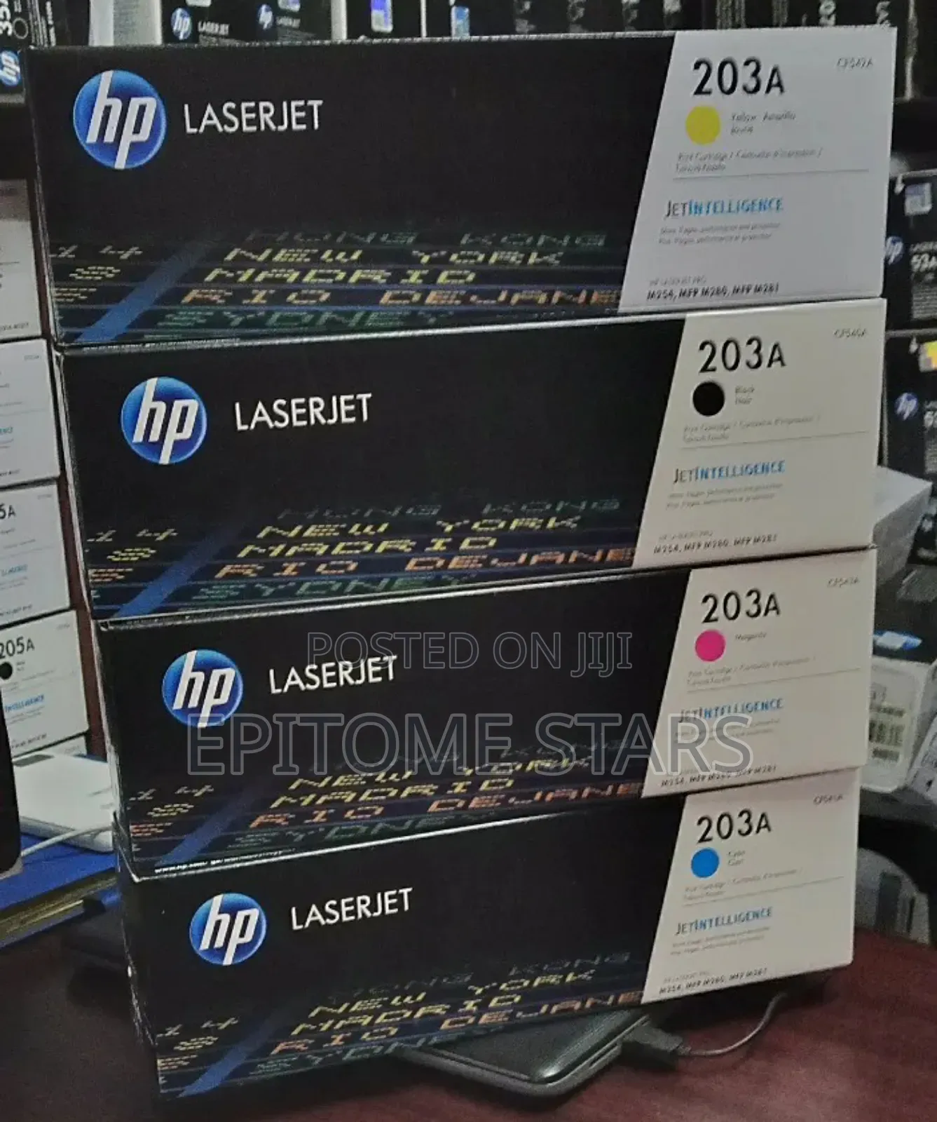 Phenomenal Hp 203a Original Laserjet Toner Cartridges
