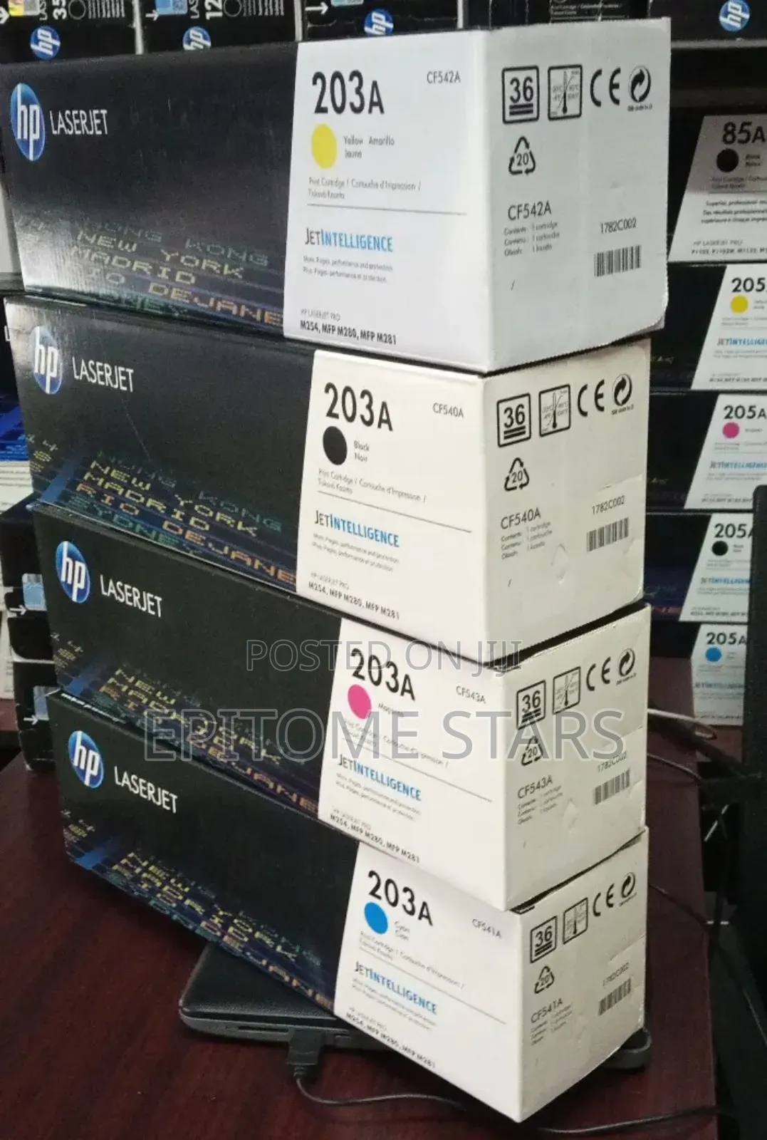 Wonderful Hp 203a Original Laserjet Toner Cartridges