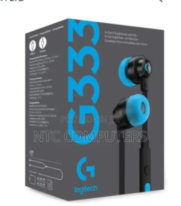 Logitech G333 Black - Audio, Headphones