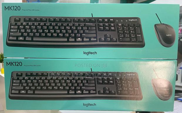 Logitech Mk120 Wired Keyboard and Mouse Combo - main view