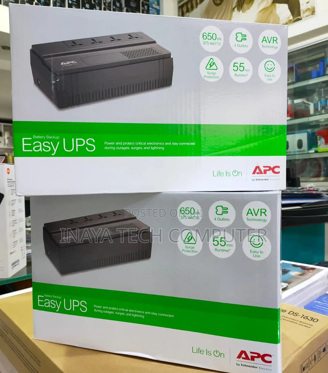 Apc 650va Bv650i-MSX Ups || Apc 650va Bv650i-MSX Ups