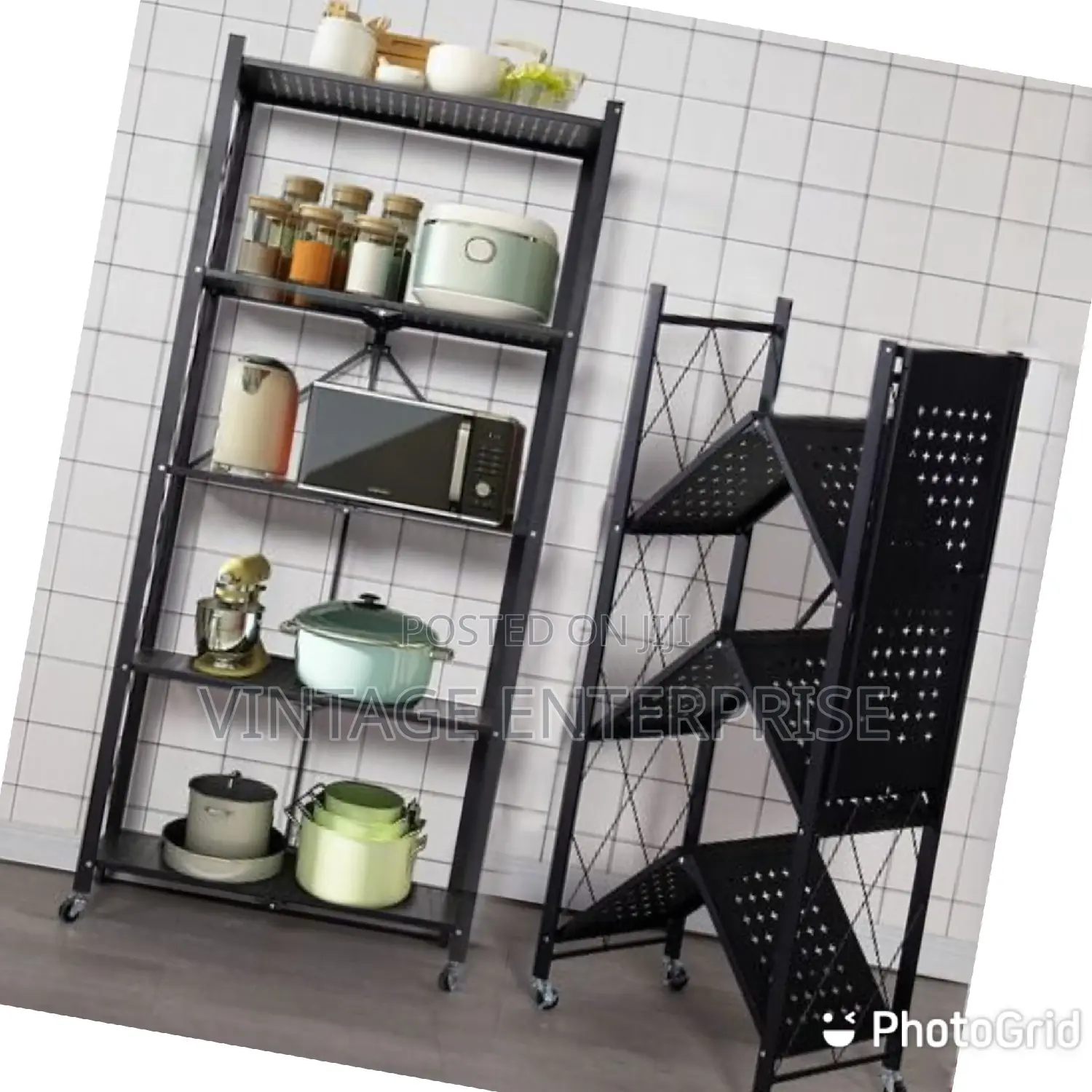 Foldable Kitchen Rack 3 Layer