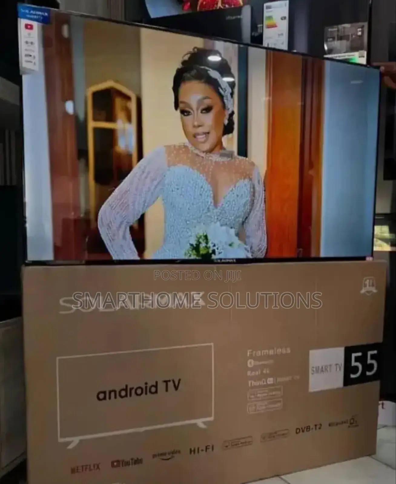 Solarmax 55-Inch Full Hd Led Smart Tv