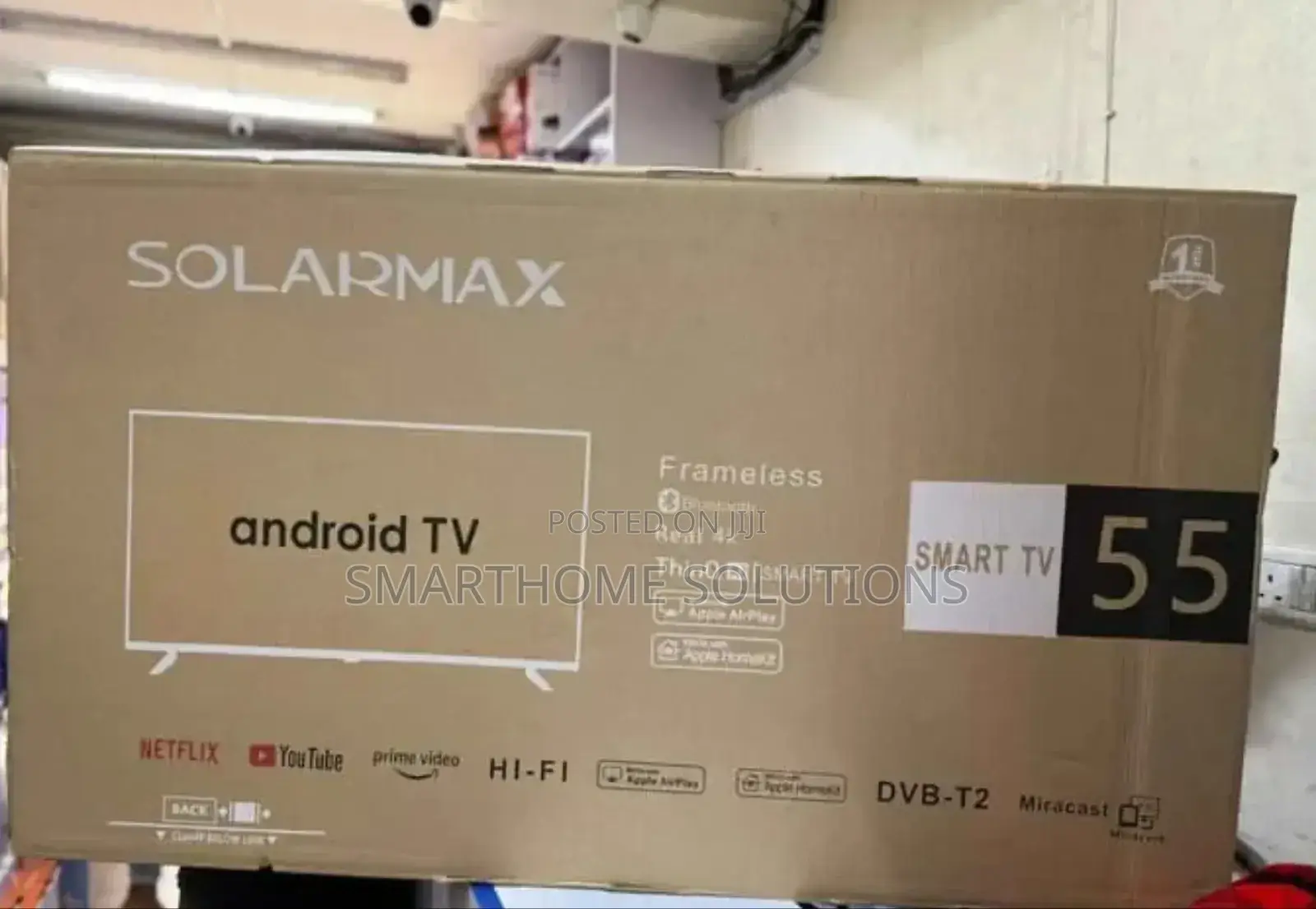 Solarmax 55-Inch Full Hd Led Smart Tv