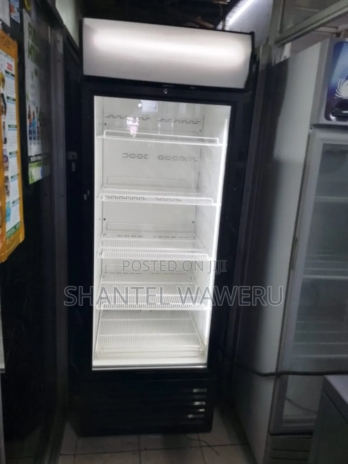 Commercial Show Case Display Fridge With 5trays