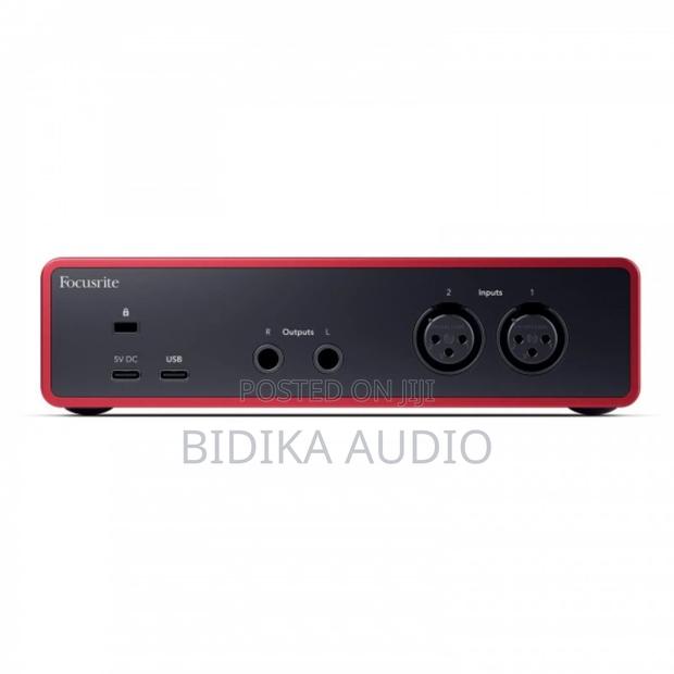 Focusrite Scarlett 2i2 4th Gen Audio Interface Soundcard - main view