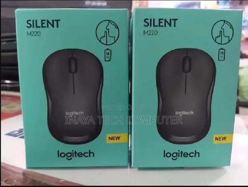 Logitech Silent Wireless M220 Compact Mouse