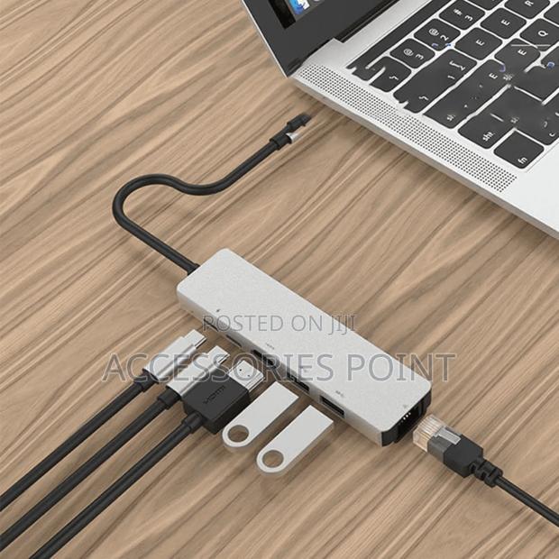 6-in-1 Type C Hdmi Adapter, for Macbook Pro,iPad Pro,Xps - main view