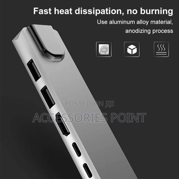 6-in-1 Type C Hdmi Adapter, for Macbook Pro,iPad Pro,Xps - thumbnail 6