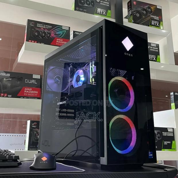 New Desktop Computer HP Omen 25L 32GB Intel Core I7 SSD 2T - main view