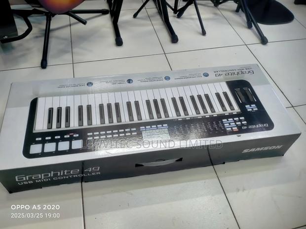 Usb Midi Controller - main view