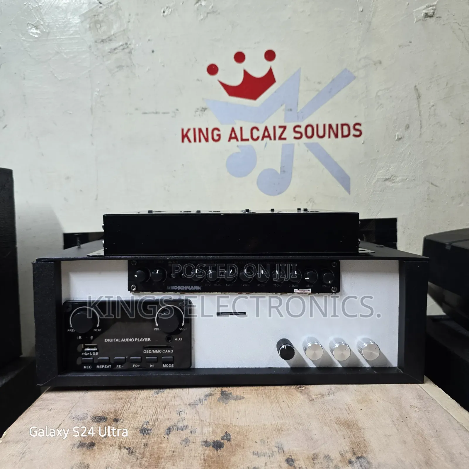 Amplifier With 5way Cross Over