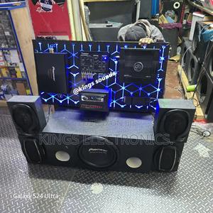 Wallmount Amprack With Disco Lights - main view