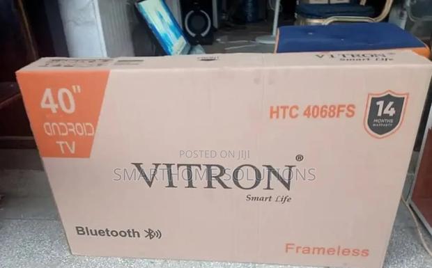 Vitron 40-Inch Smart Tv Frameless, Bt Enabled - main view
