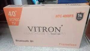 Vitron 40-Inch Smart Tv Frameless, Bt Enabled